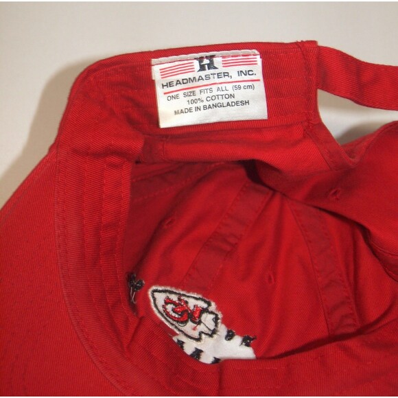 Vintage 2003 Kansas City Chiefs AFC West Division Champions Strapback Hat, Cap - Picture 6 of 6
